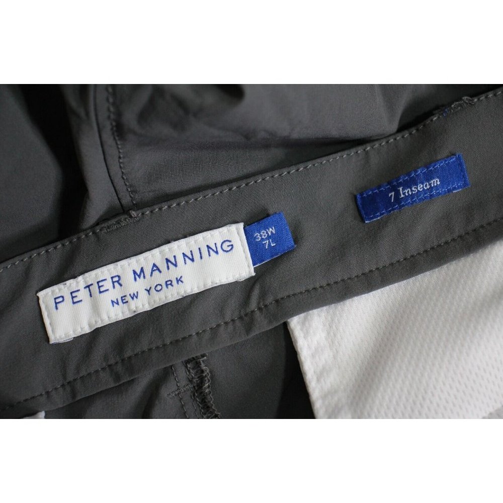 Peter Manning Mens 38 x 7 Tech Performance Golf Shorts B829 - Picture 3 of 4